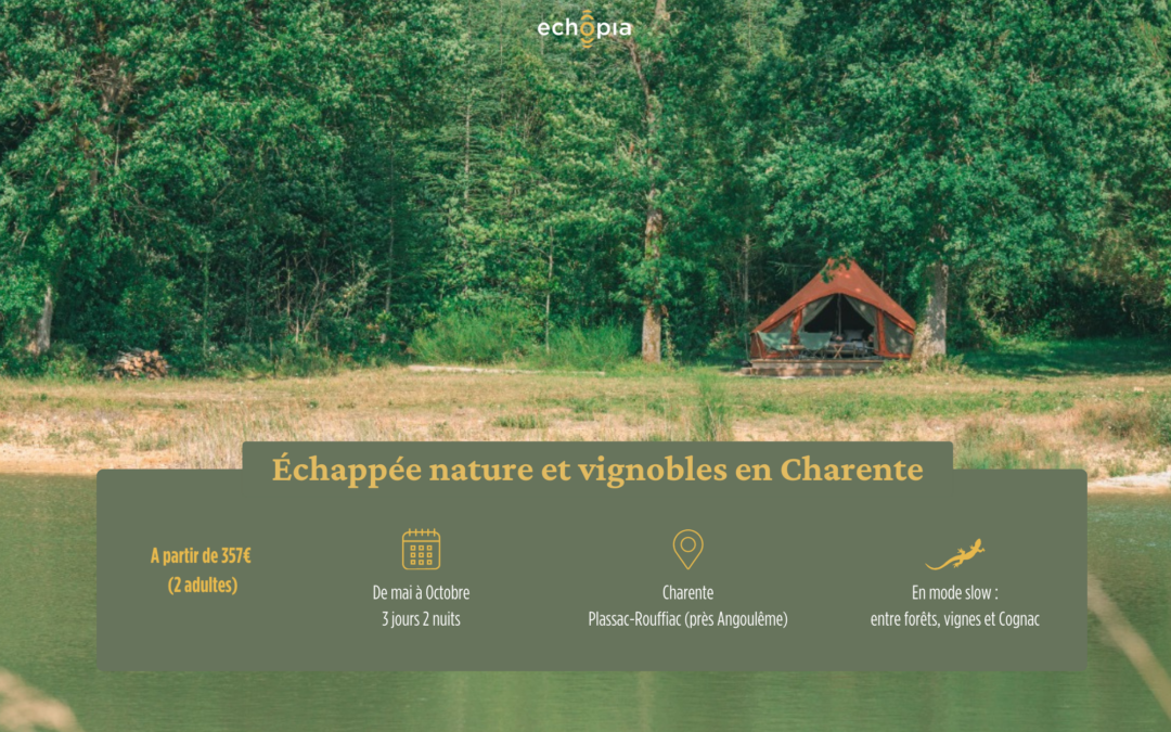 Échappée nature et vignobles en charente