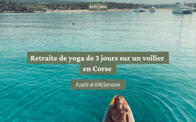 Retraite yoga de 3 jours sur un voilier en Corse